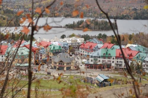 mont tremblant in the fall